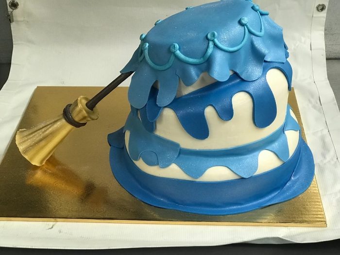 Blauwe taart van Amazing Cakes