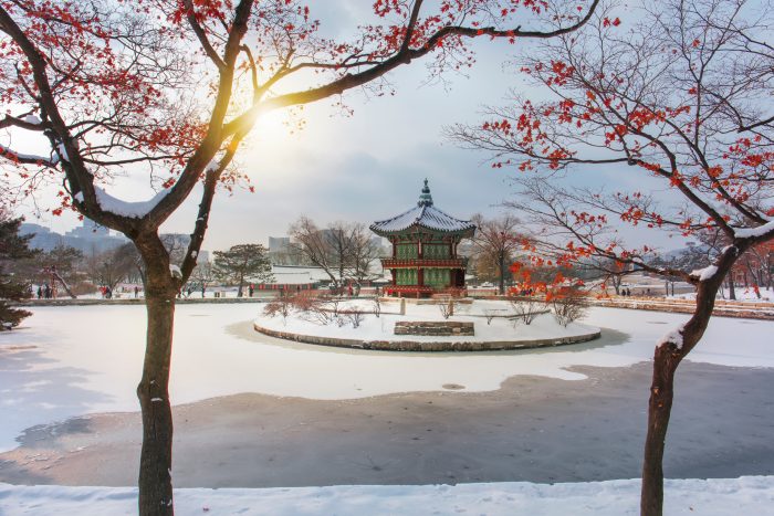 Klimaat Zuid-Korea, sneeuw in de winter