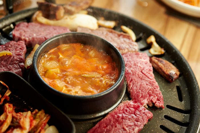 Korean BBQ bij een Gogi-jib