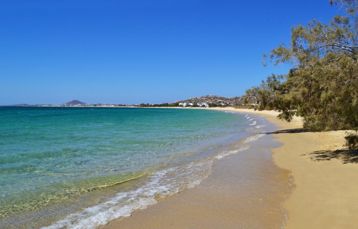 Mikri Vigla Strand op Naxos