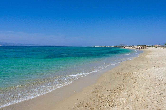 Plaka Beach op Naxos