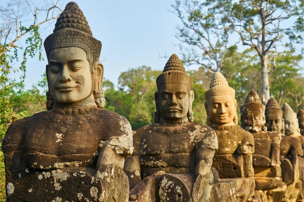 Angkor Wat Standbeelden