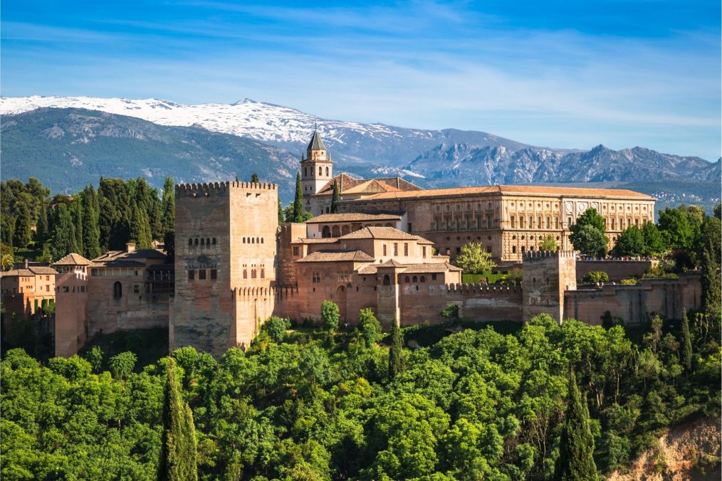 Historische Plaatsen - Alhambra in Granada, Europa