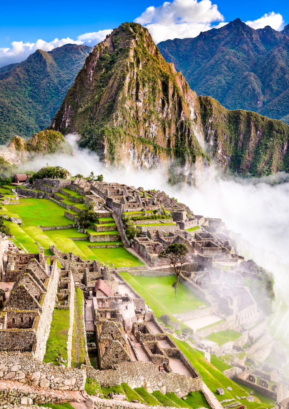 Historische Plaatsen - Machu Picchu in Peru