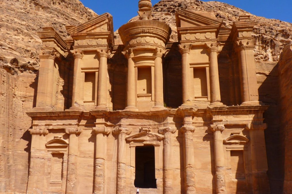 Historische Plaats - Petra in Jordanië