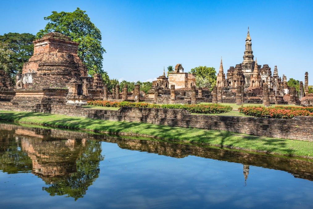 Historische Plaats - Sukhothai in Thailand