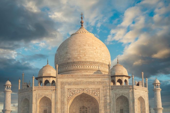 Daken van de Taj Mahal