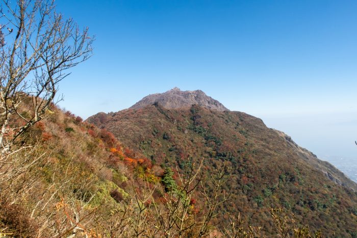 Heisei Shinzan op de berg (vulkaan) Unzen