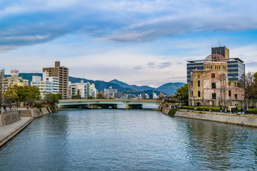 Hiroshima - Vredespark met de Atoombomkoepel