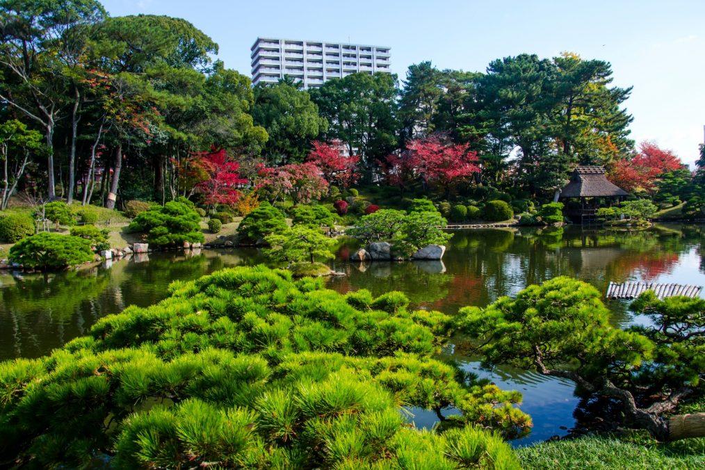 Shukkeien Japanse Tuin in Hiroshima