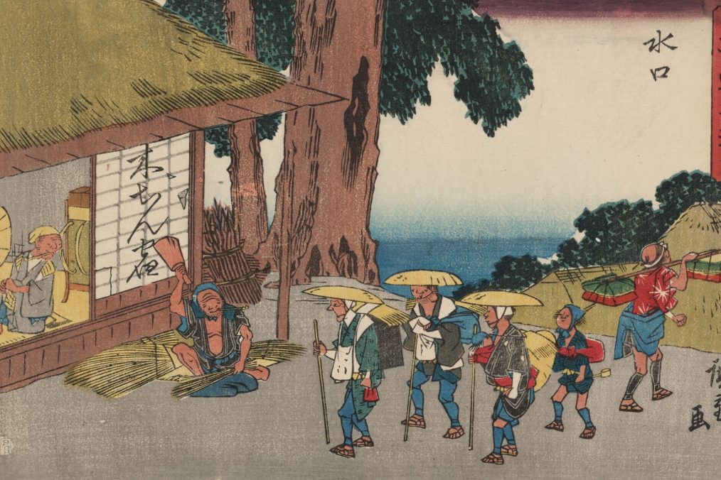 Utagawa Hiroshige schilderij
