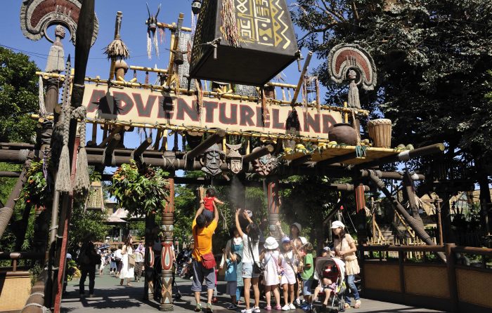 Adventureland bij Disneyland Tokyo