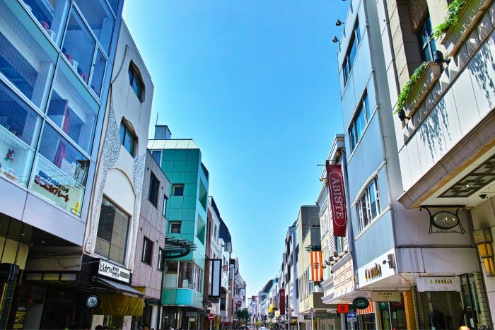 Motomachi Winkelstraat in Yokohama Japan
