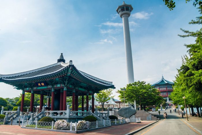 Busan Tower en Yongdusan Park