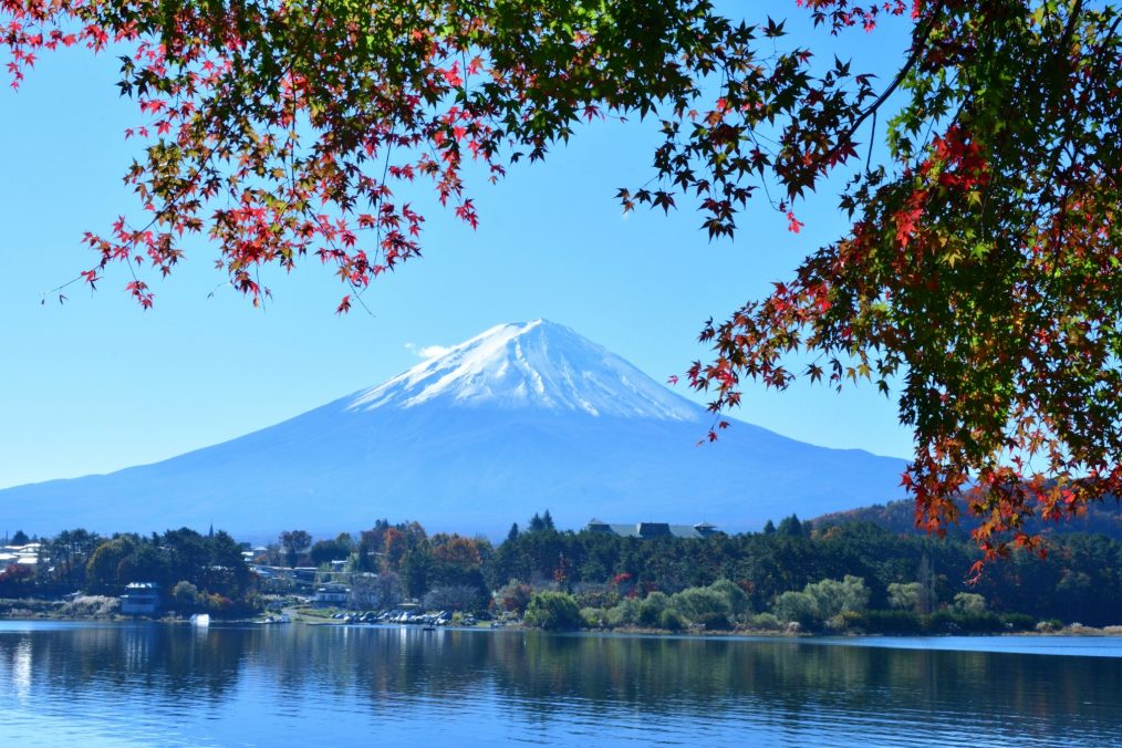 Fuji Five lakes met prachtig uitzicht