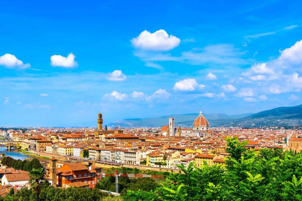 Florence in de zomer