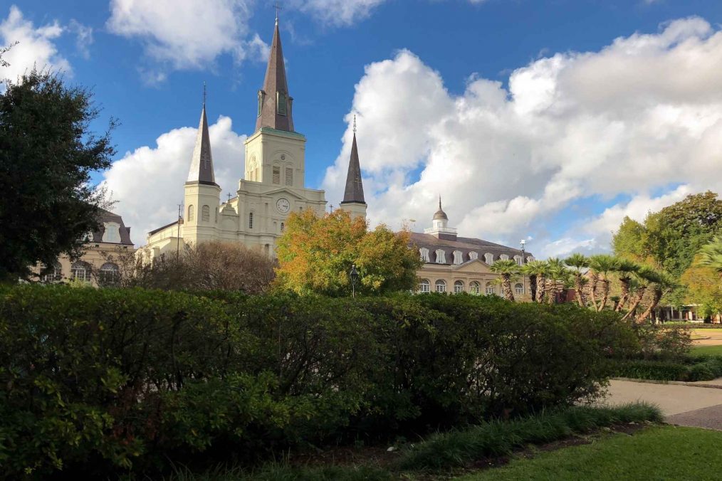 Saint Louis Kathedraal in Jackson Park, New Orleans