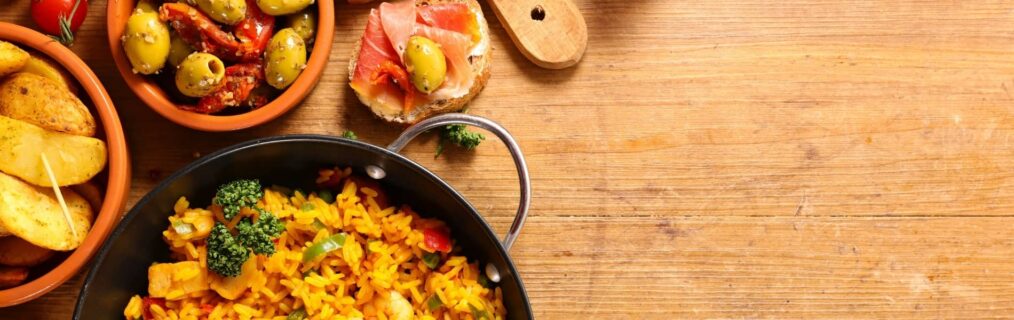 Spaans eten - Paella en andere gerechten