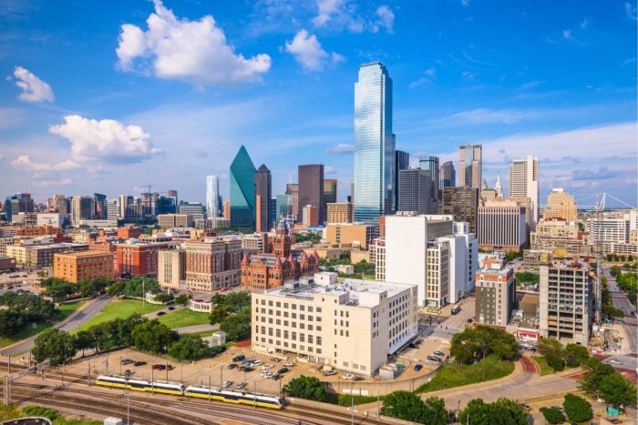 Skyline van Dallas