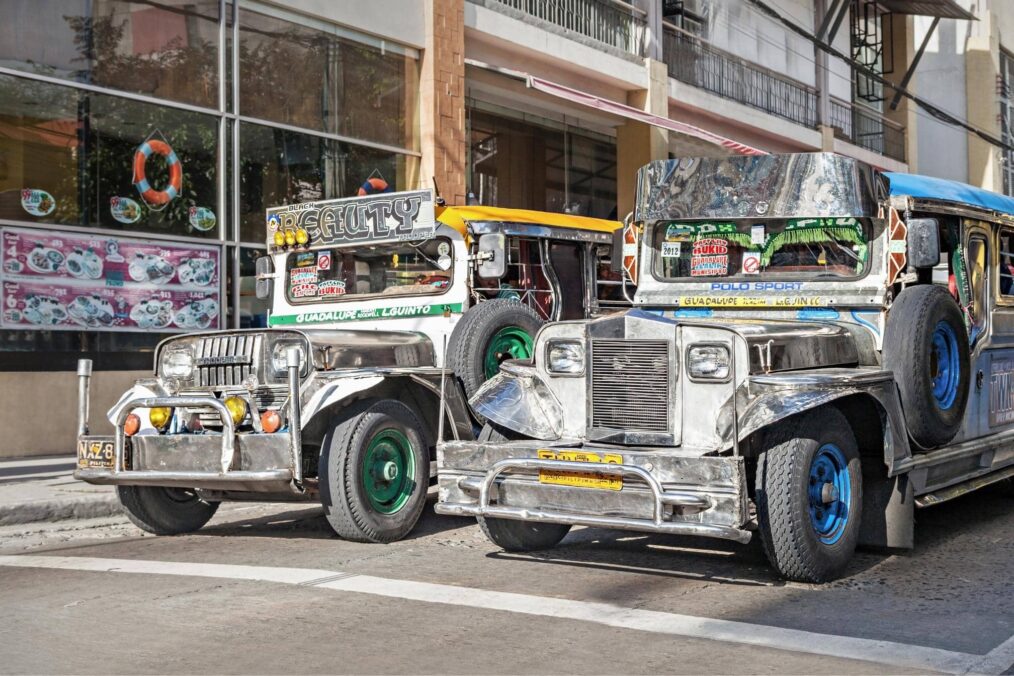 Jeepneys in Manilla