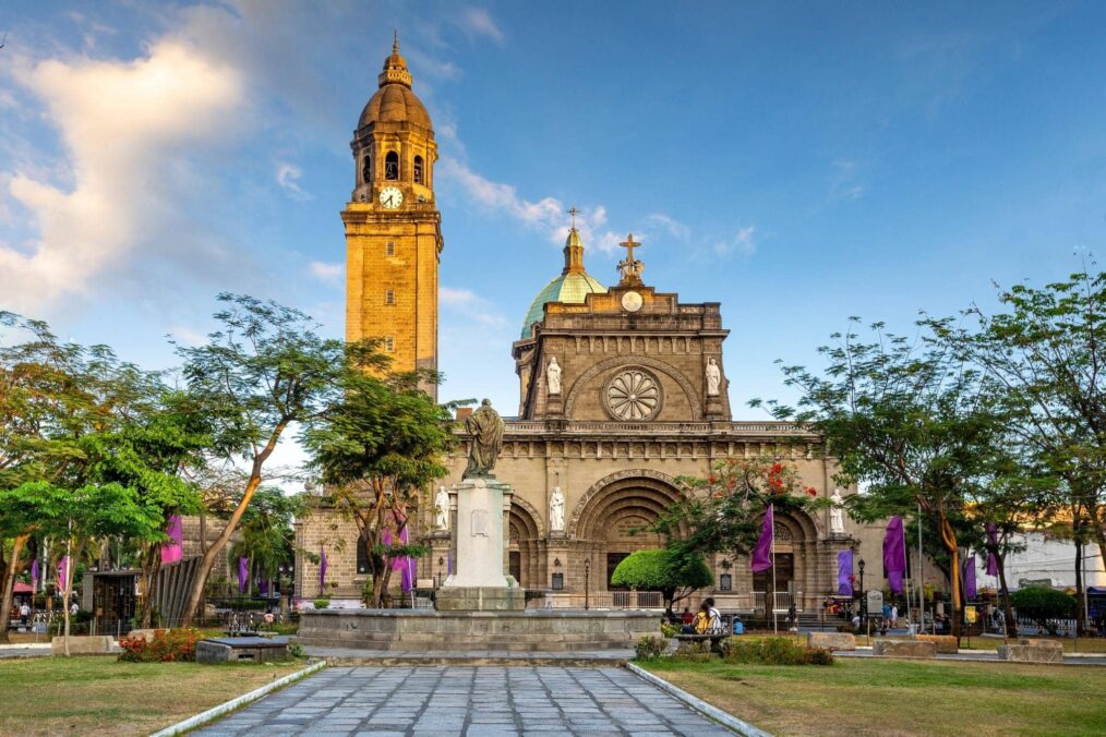 Kathedraal in Manilla, Filipijnen