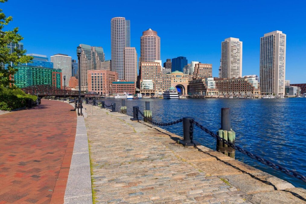 De baai van Boston