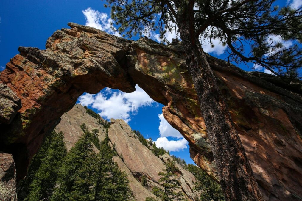 Royal Arch in Chautauqua Park in Boulder, Colorado